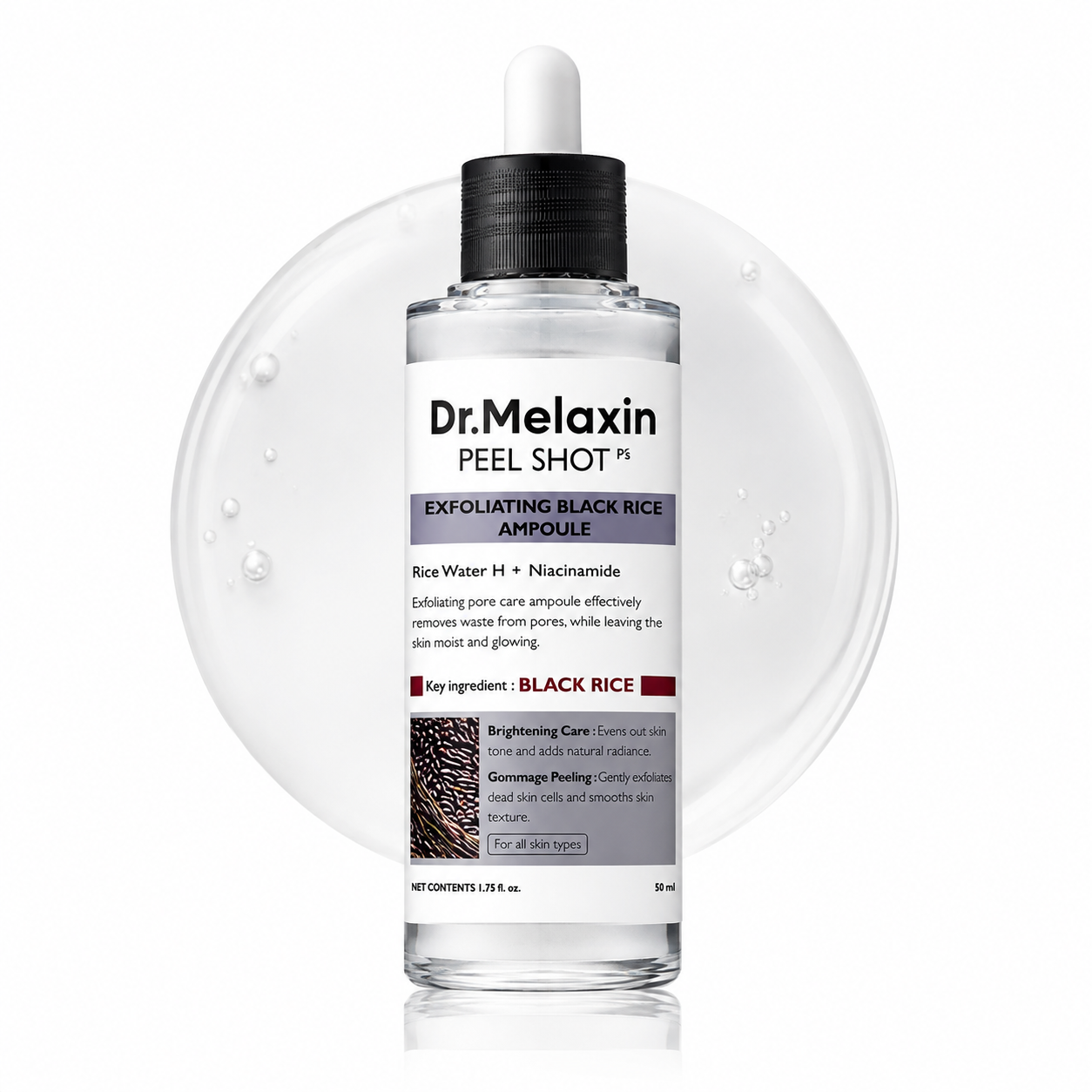 Peel Shot Glow Black Rice Ampoule