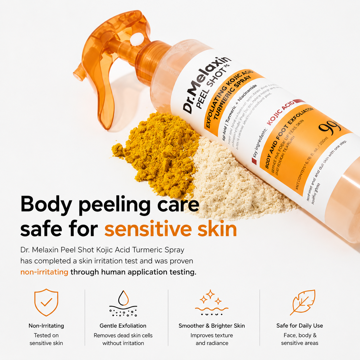 Peel Shot Keratin Care Kojic Acid Turmeric Spray