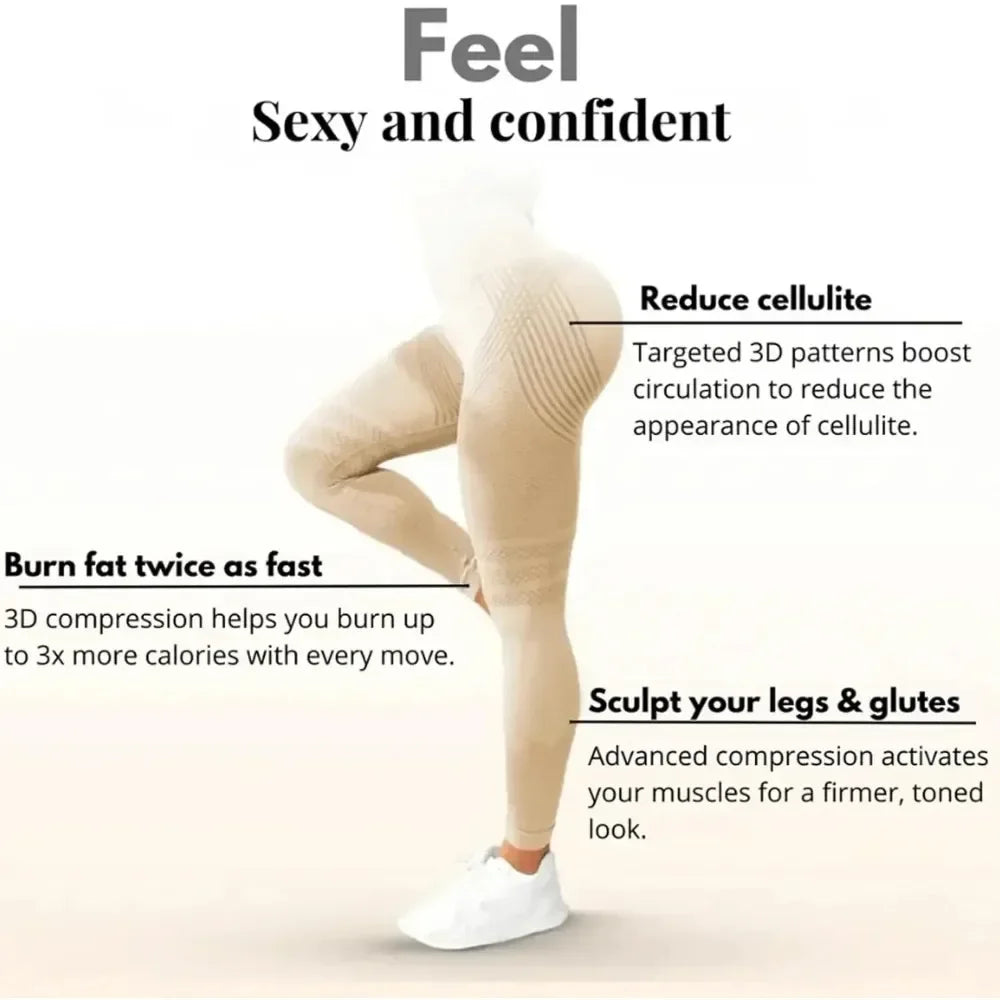 High Waist Butt Lifting Leggings